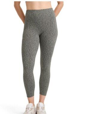 TNA Aritzia Heathered Grey Cotton Light Leggings